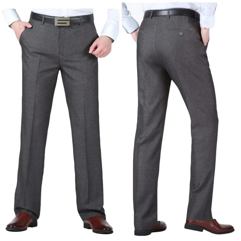 Quần tây nam công sở trung niên đẹp vải dày dặn mềm mịn không phai màu Quần âu nam ống đứng Menswear Pants thô quanaunam quana unam quầntây