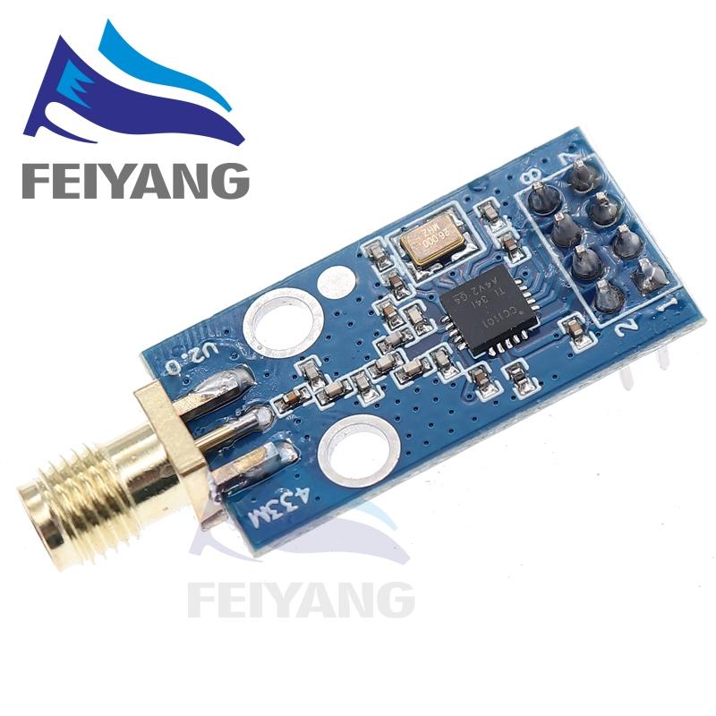 CC1101 433Mhz Wireless Transceiver RF Module Wireless RF Transceiver Module Data Transmission 5