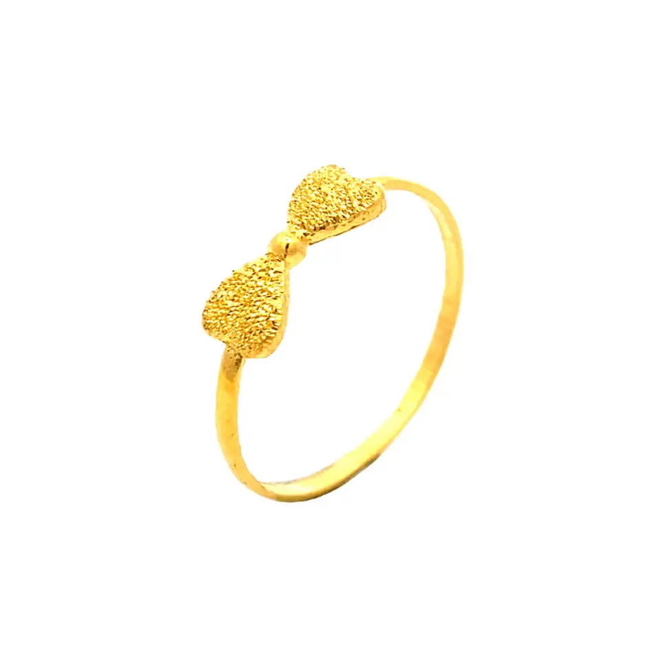 Top Cash Jewellery 916 Gold Ribbon Ring