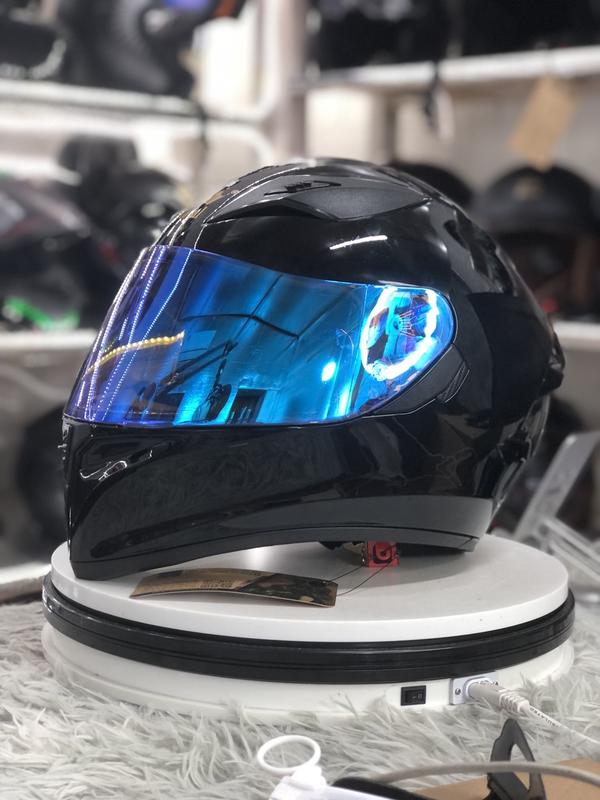 Mũ bảo hiểm fullface Royal M138B với kính REVO cực chất và túi đựng tặng kèm