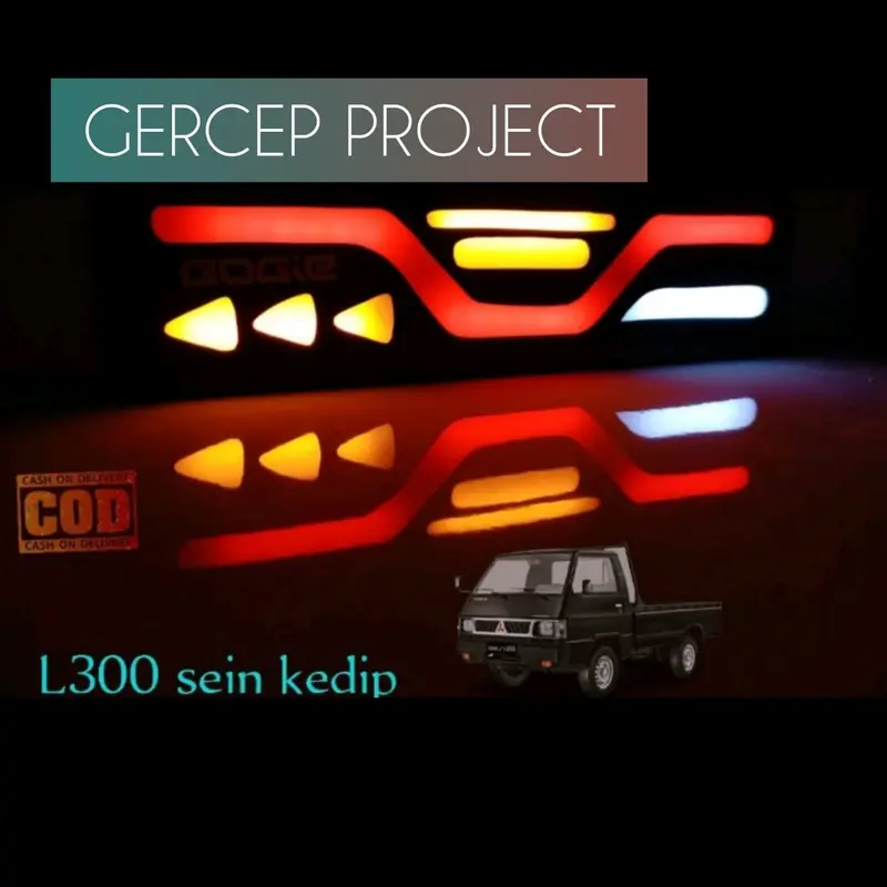 Lampu Rem Led Sein Kedip Mobil Pick Up Stoplamp Motif Variasi APV New Carry Granmax Isuzu T120ss Futura L300 Car Kabel 6