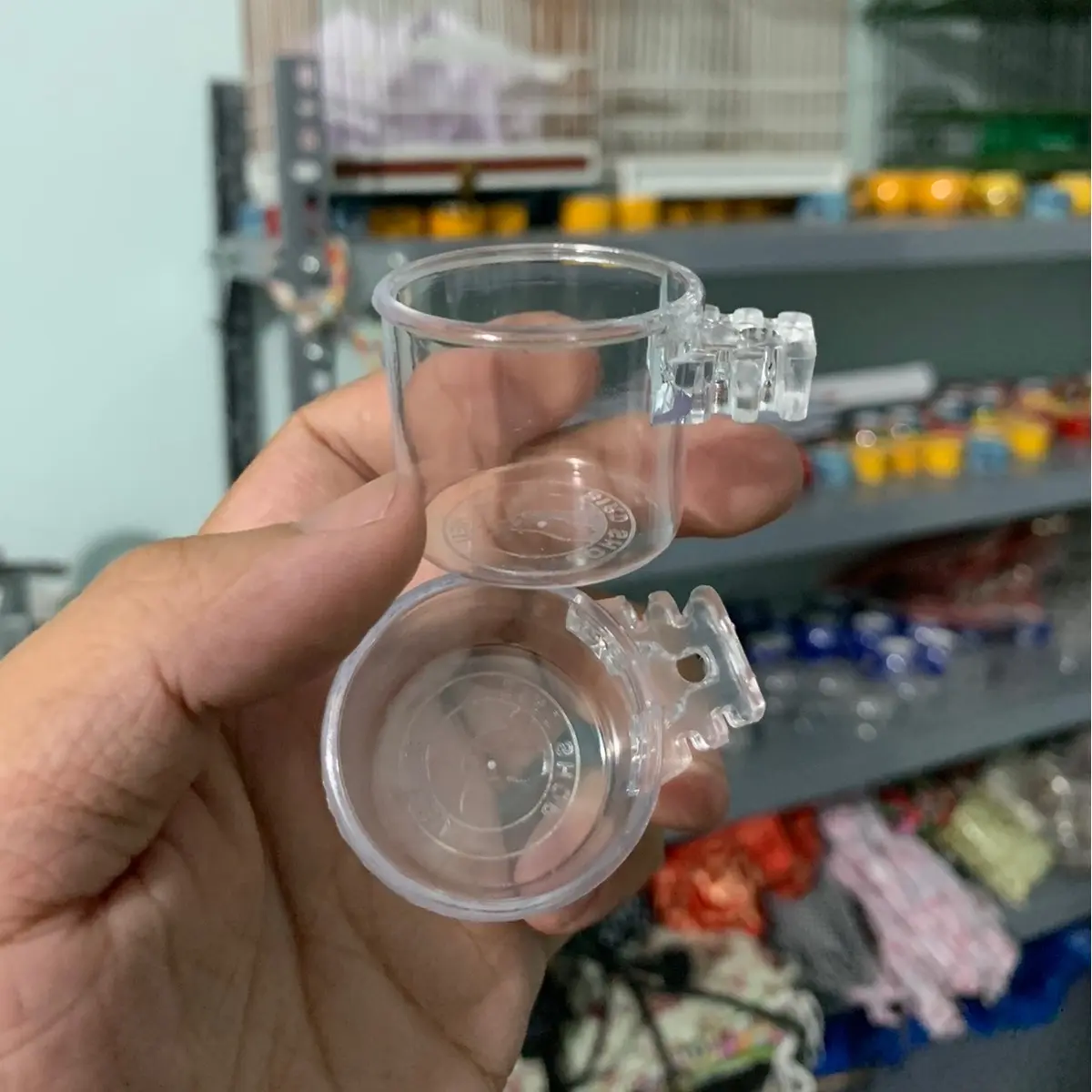 Combo 10 cóng đựng thức ăn chim khuyên - sâu - hút mật