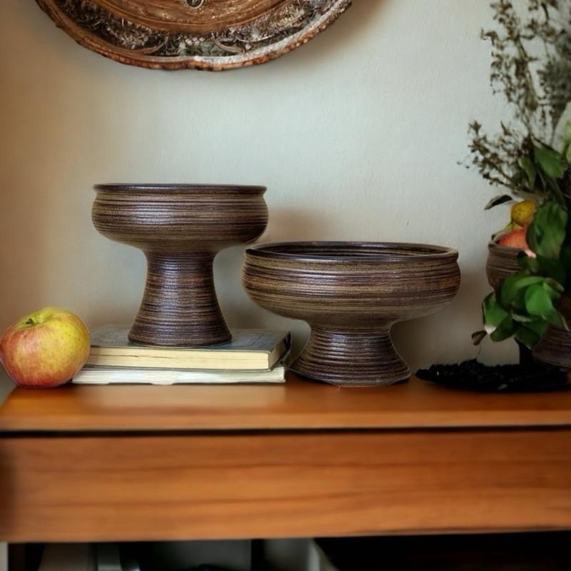 Ly Chậu Ang Trồng Thủy Tiên Cắm Hoa Nghệ Thuật Ikebana Đựng Trái Cây Để Bàn Gốm Bát Tràng Ly trồng thuỷ tiên gốm sứ - Decor bình hoa đẹp