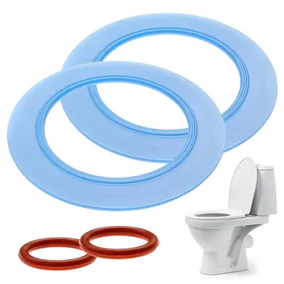 Flapper Seal Gaskets For American Standard Vormax Toilet – 2-Pack, Fix Leaks And Ghost Flushing, Replace Part #7381424-100.0070A, 3-Minute DIY Install