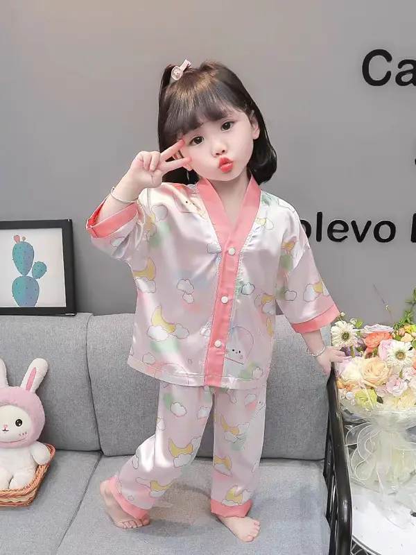 Bộ Pijama trắng hồng và trà sữa xanh ( kèm ảnh thật ) 6