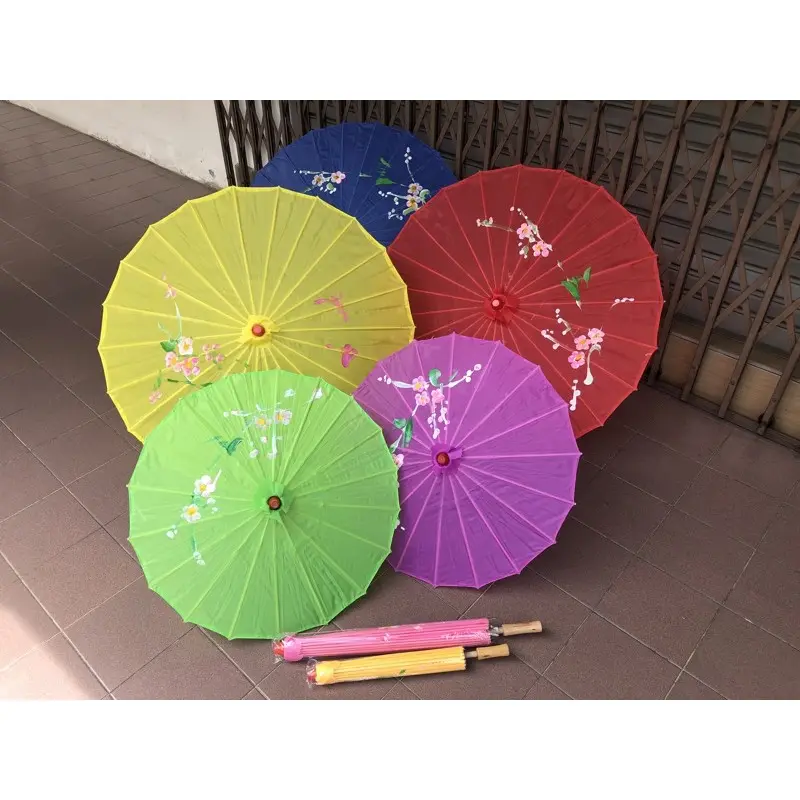 [READY STOCK]Traditional Baba Nyonya Paper Umbrella Payung Menari Tarian Payung Cina Payung Kertas Perkahwinan