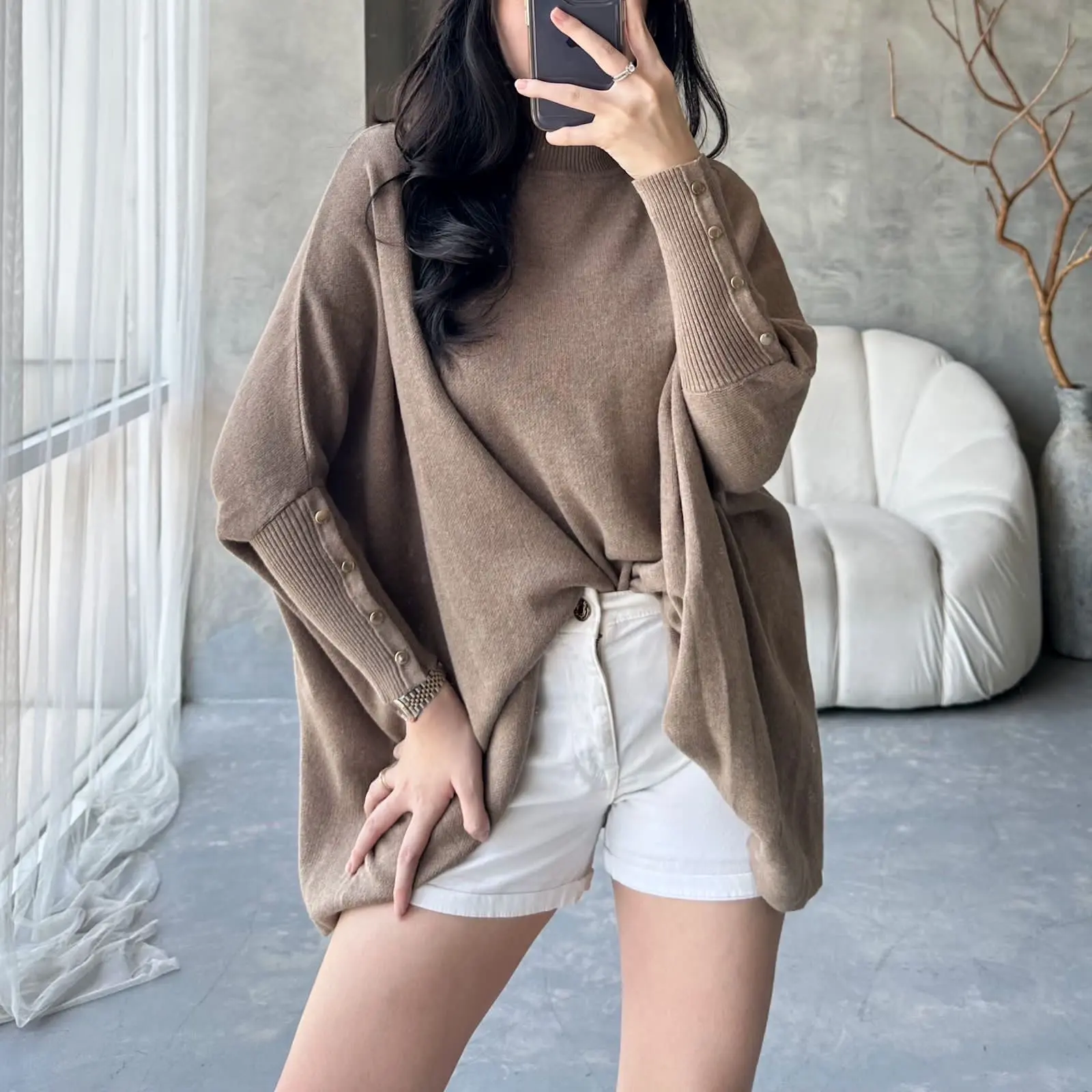 Luknits - Allea Top Casual Knitwear Basic
