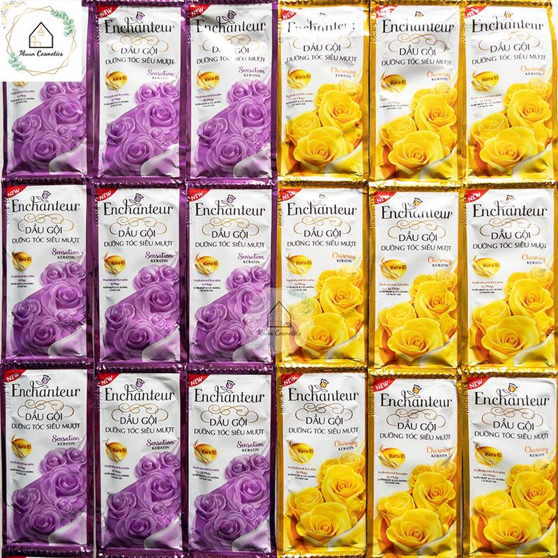 Dây Dầu Gội Dầu Xả Enchanteur 6g x 12 gói