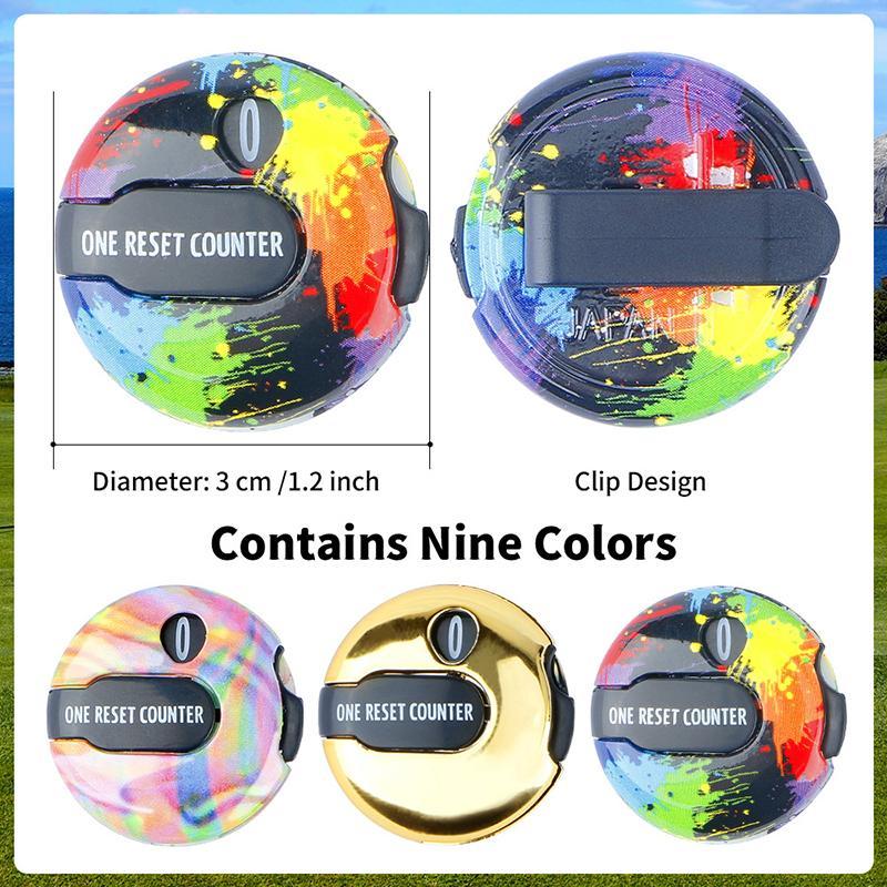 Product Introduction of 1PC Mini Golf Score Stroke Counter Professional Compact Scorer Accurate Golf Score Keeping Device For Golfer Gift Golf Stroke 27