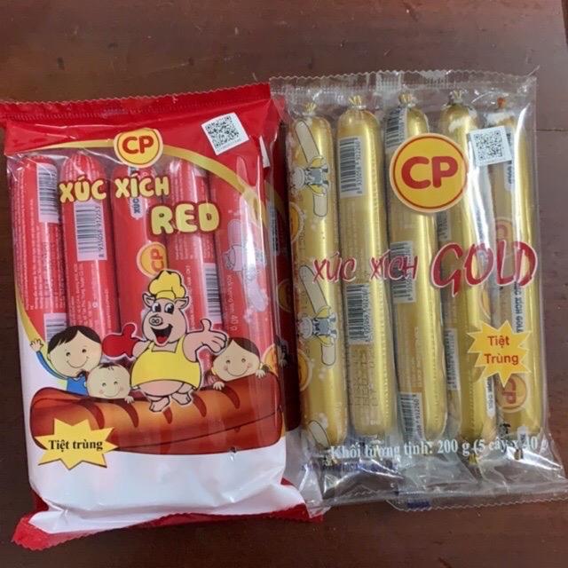 1 Gói xúc xích CP Heo Đỏ - Bò Vàng 200g