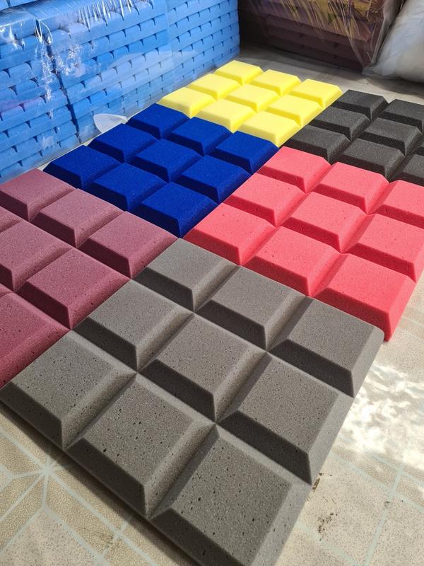 Mút cách âm vuông lớn 9 ô 50x50 dày 4cm/ tấm 2