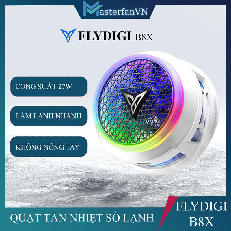 Flydigi B8X | Quạt Tản Nhiệt Sò Lạnh Cho Điện Thoại Và Máy Tính Bảng Cao Cấp Phụ Kiện Điện Thoại