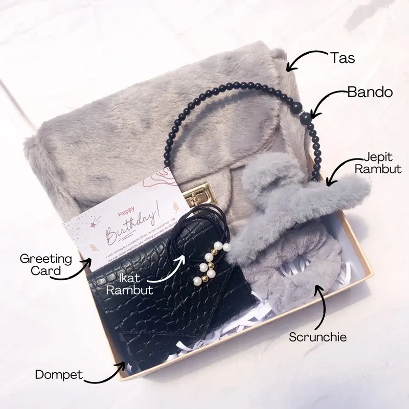 Hampers Gift Box Sassy Bag Kado Ulang Tahun Cewek/Kado Pacar/Kado Anniversary 0