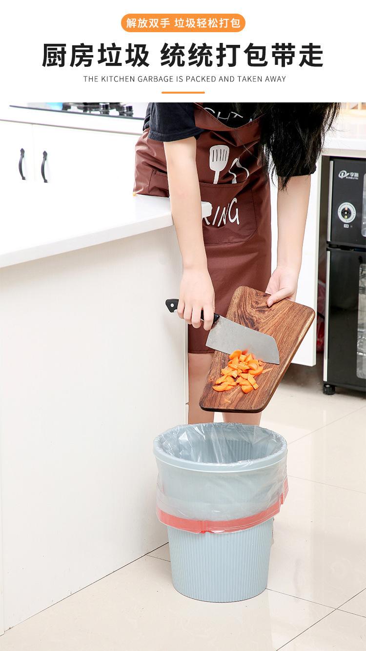 Product Introduction of trash bags "Thick Drawstring Garbage Bag" Portable Kitchen Special Large Black Leak-Proof Plastic Bag (TK Explosion-Proof · Tear-Resistant) 11