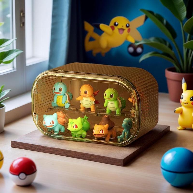 Product Introduction of 1pcs Blind Box Storage Display Rack Transparent Acrylic Display Box Model Storage Box Flexible And Adjustable 21