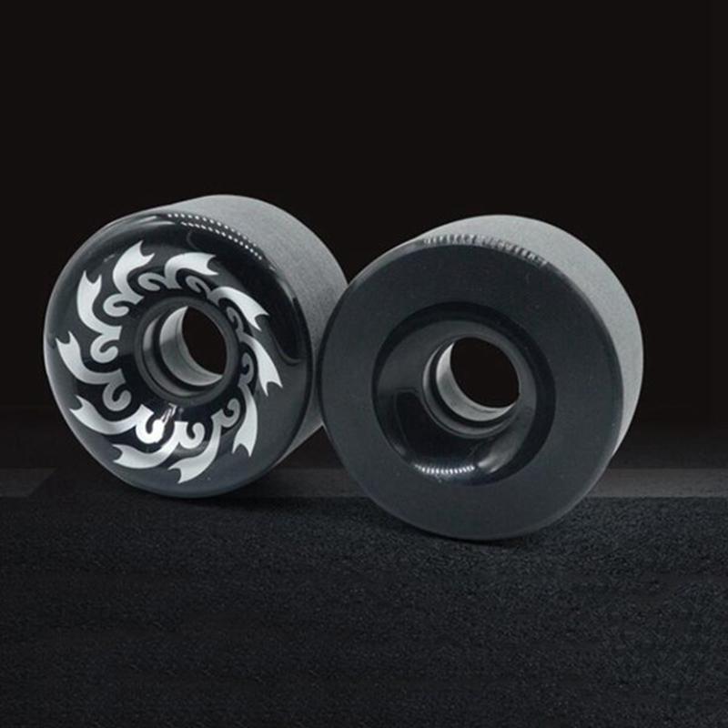 4Pcs Skateboard Accessories Double Warping 70X51Mm 82A Sliding Plate Grinding Wheel Long Board Wheels 7