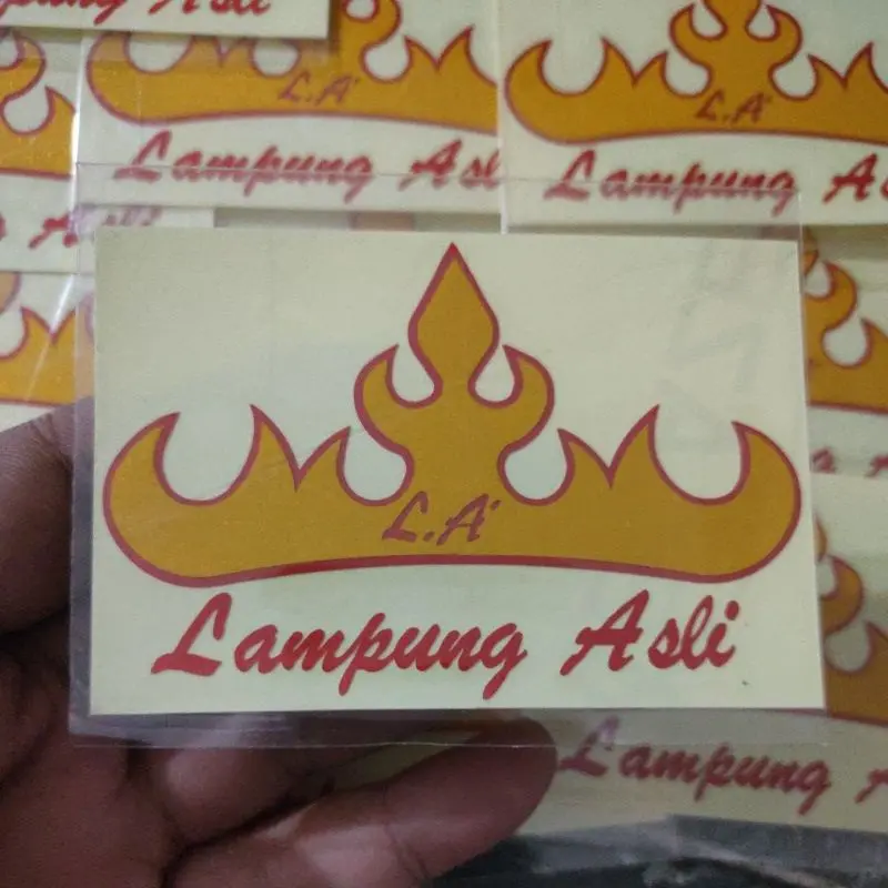 COD stiker cutting ASLI LAMPUNG singer KUALITAS TERBAIK TERMURAH Naziastiker 1