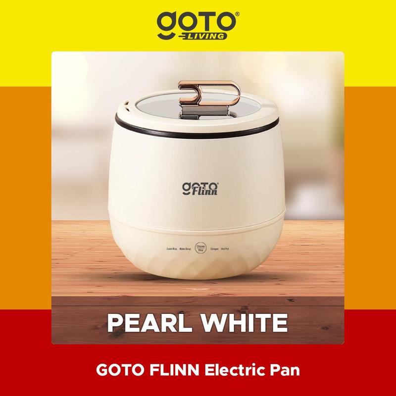 Goto [COD] Flinn Panci Listrik Elektrik 1.6L Fry Pan Penanak Nasi Serbaguna 9
