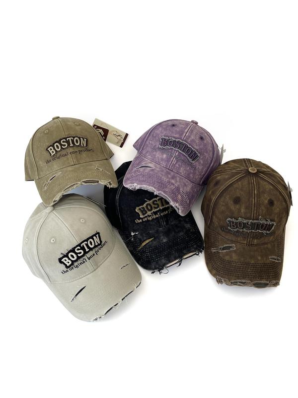 Vintage Style Baseball Cap, Casual Adjustable Hat for Men & Women, Fashion Accessories for Daily Wear 5