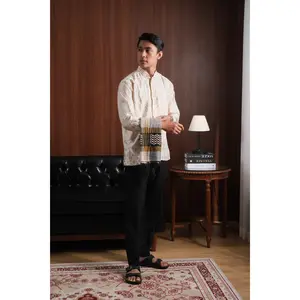 Hardi Batik - EMRAN | Kemeja Muslim Koko Pria Lengan Panjang
