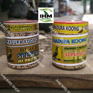 MADURA KOONG Pakan Burung Perkutut Original Dari Pabrik  Super Gizi dan Black Spesial