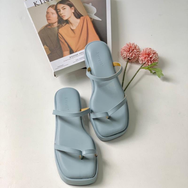 Sandal Platform Lucia Big Size 41-46 Garansi 60 Hari Karet 4