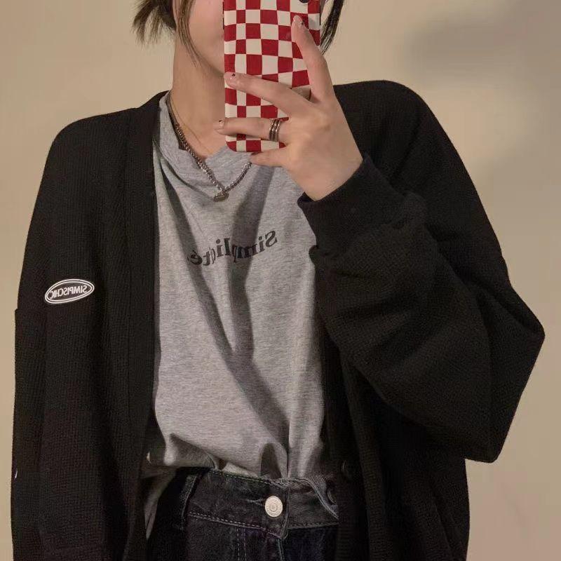 Product Introduction of Women Áo Len Cardigan Bánh Quế Thiết Kế Đẹp Cho Nữ, Phong Cách Lười Biếng Mùa Xuân Và Mùa Thu, Áo Khoác Dệt Kim, Dễ Phối Đồ, Thích Hợp Cho Học Sinh, Thời Trang, Áo Học Sinh Top 7