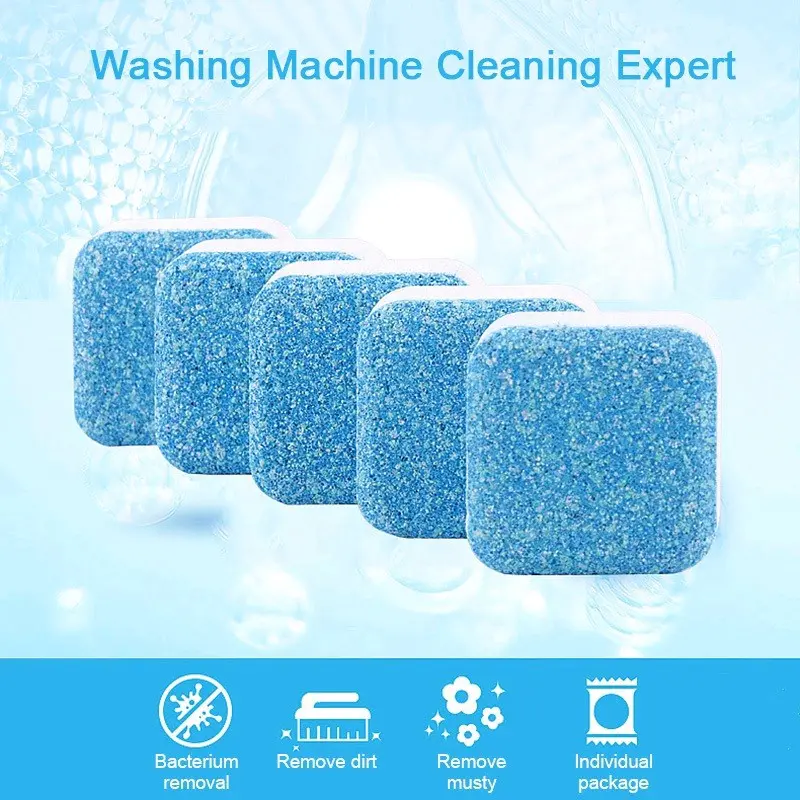 20 Pcs Tablet Pembersih Mesin Cuci / Deep Cleaning Washing Machine Cleaner / Pembersih Kerak Kotoran Mesin Cuci