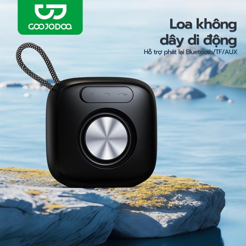[GOOJODOQ ] Loa Bluetooth Nhỏ Gọn Tiện Lợi 5.0 Wook VS1 Chống Nước Âm Thanh Sống Động Hỗ Trợ Thẻ SD & USB Củ Loa Nghe Nhạc
