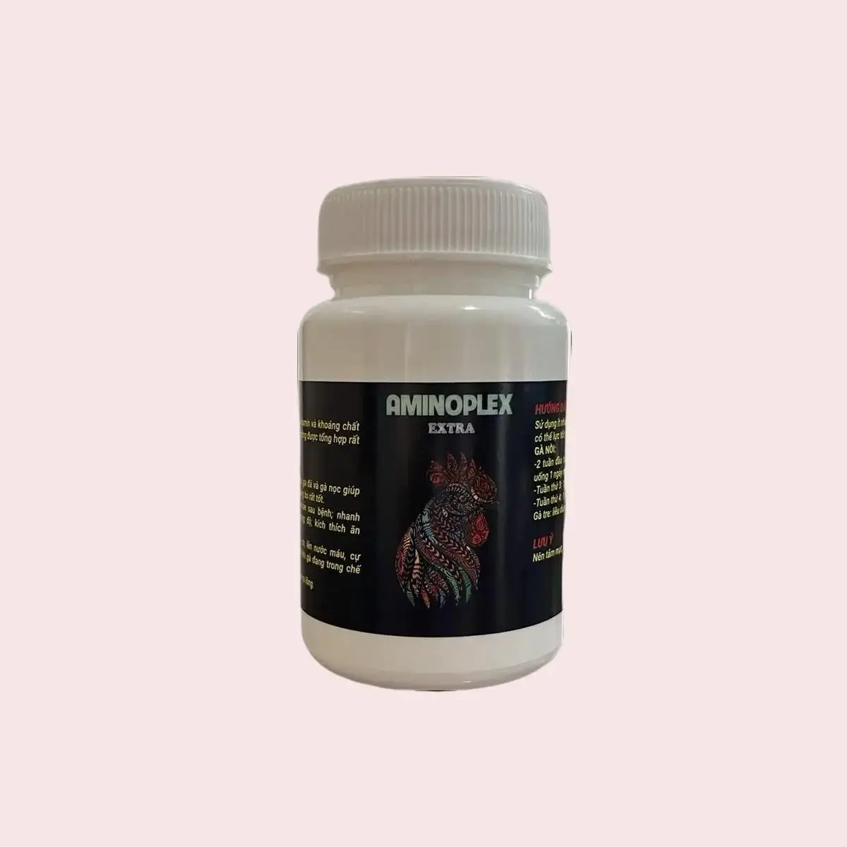 AMINOPLEX EXTRA dạng viên nang cung cấp 48 loại vitamin và khoáng chất cho gà tơ và gà chế độ