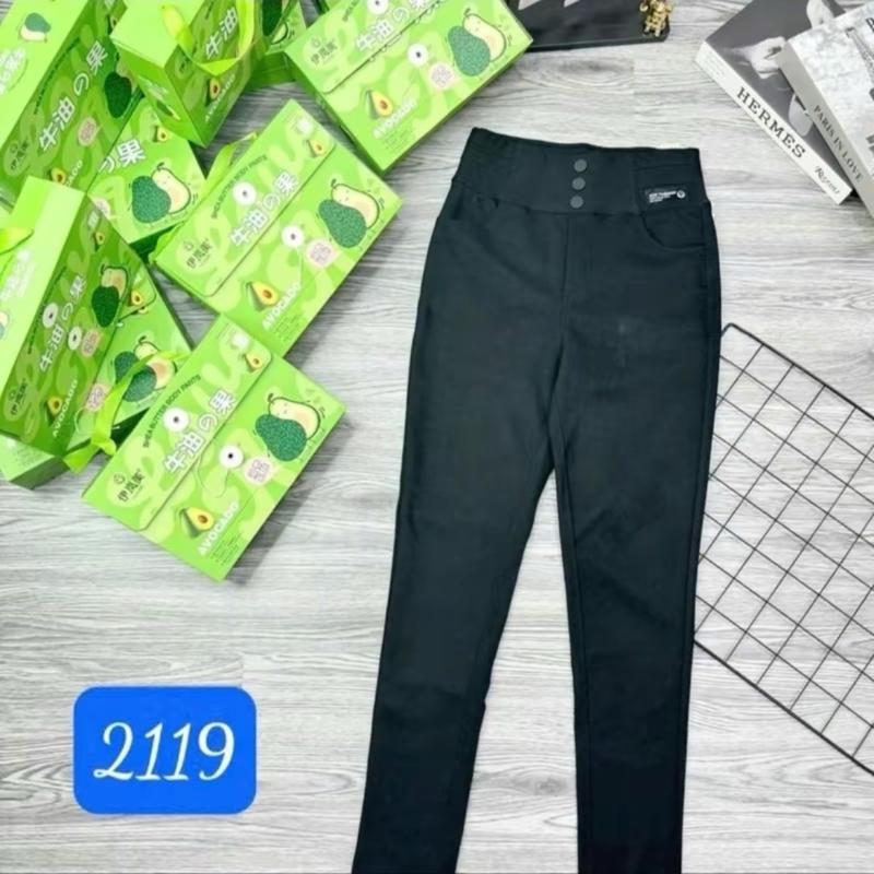 Quần trengging bơ full hộp chất dày dặn có túi M-2xl nữ Women Legging Voi 2