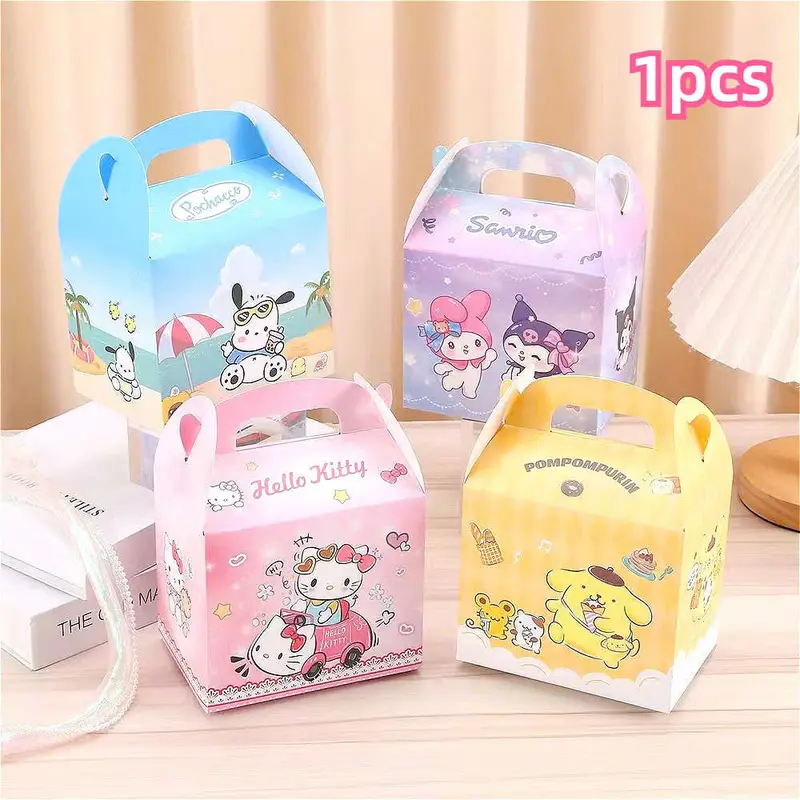 Hộp quà tặng sinh nhật cho trẻ em /Hộp kẹo Hello Kitty Melody Kuromi 7