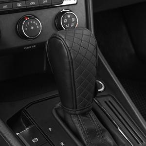 Cubierta de cambio de coche en piel sintética, cubierta protectora antideslizante para cambio de coche, accesorios interiores para coche, decoración