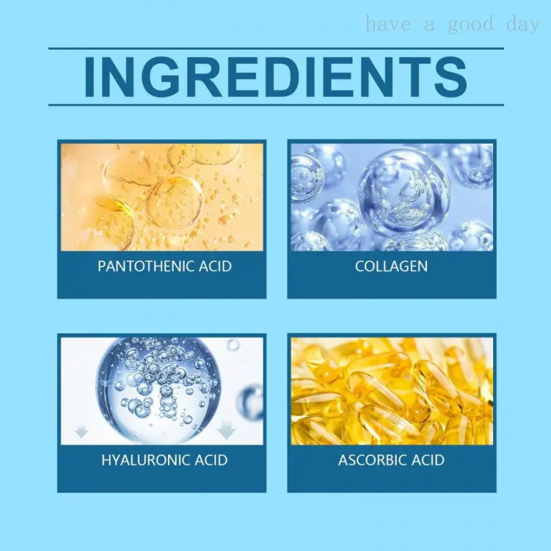 B5 Hyaluronic Acid Serum, 4 Counts/set Moisturizing Facial Skin Care Serum, Hydrating and Nourishing Facial Skin Care Product for Women & Men Comfort Moisturizer 7