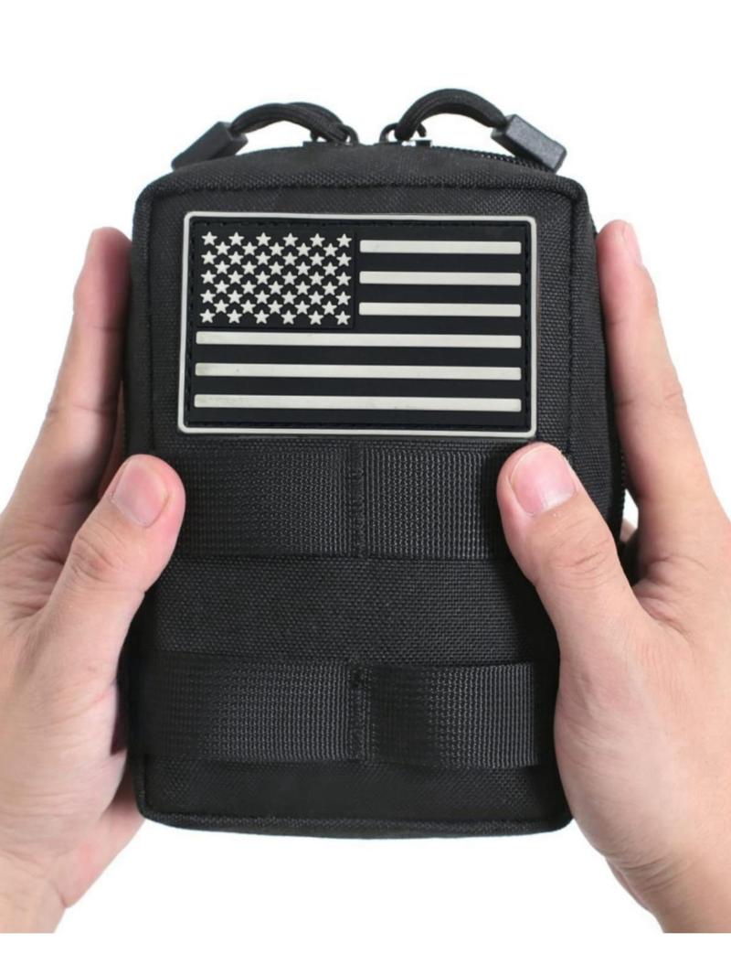 Product Introduction of Tactical Compact Water-resistant EDC Pouch, Molle Pouch, Bag Insert for Outdoor Camping Hiking 5