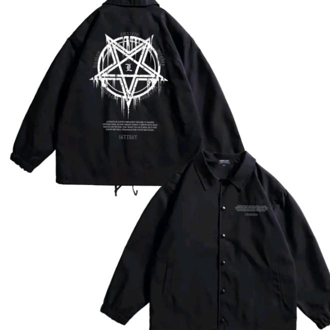 jaket coach satoru gojo//jaket terbaru animasi dewasa 6
