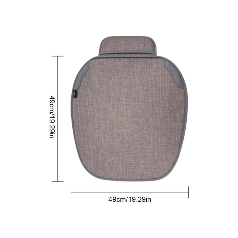 Product Introduction of Car Seat Cushion Four Seasons General Single-piece Rear Seat Three-piece Car Set Cushion Single R9S3 34