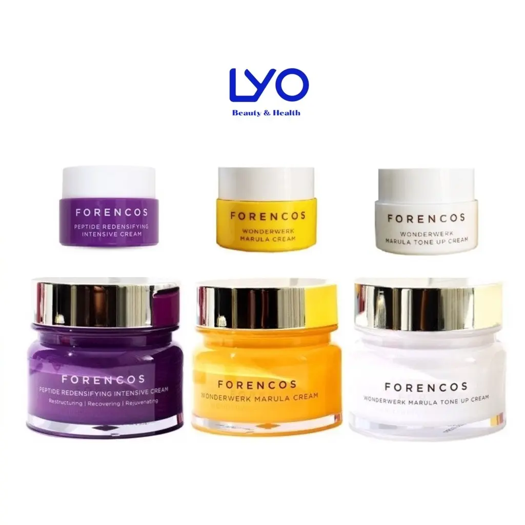 Kem Dưỡng Forencos Ngày & Đêm mini 10ml - 50ml  trắng tím vàng Hàn Quốc