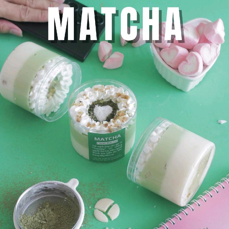 Bánh kem trà xanh socola trắng - MATCHA