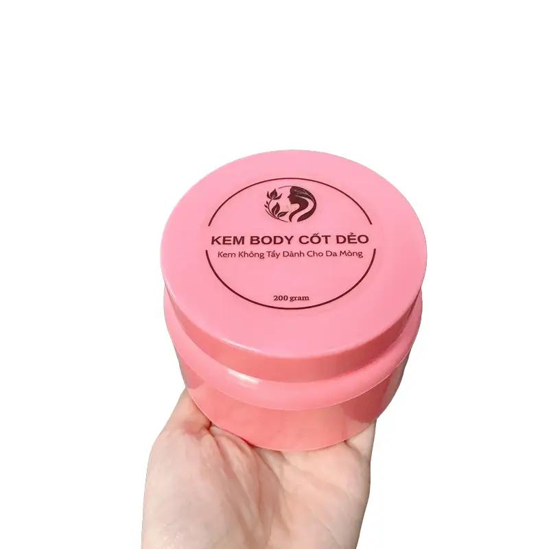 KEM BODY CỐT DẺO 180gr, Không Tẩy , Dành Cho Da Mỏng Yếu kem