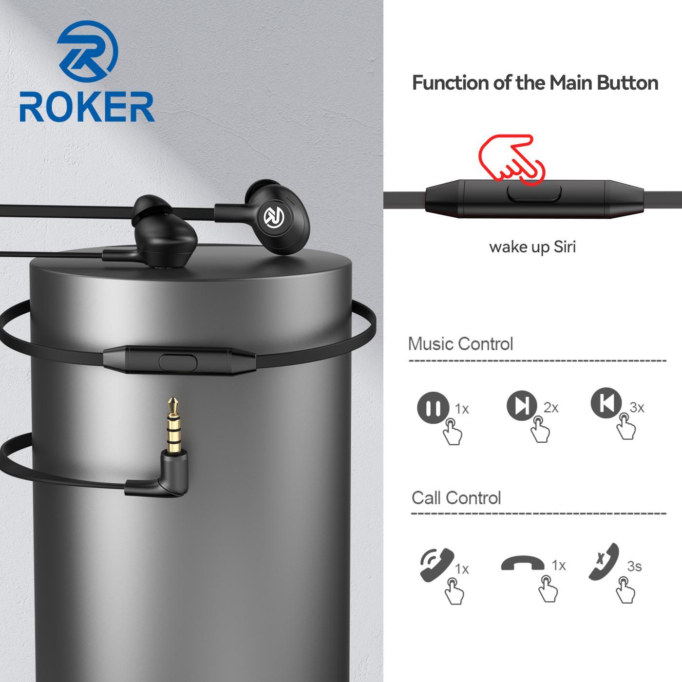 Earphone Roker Gaming G388 RENEGADE MUSIC SUPER EXTRA BASS Earphone Roker Gaming G388 RENEGADE MUSIC SUPER EXTRA BASS