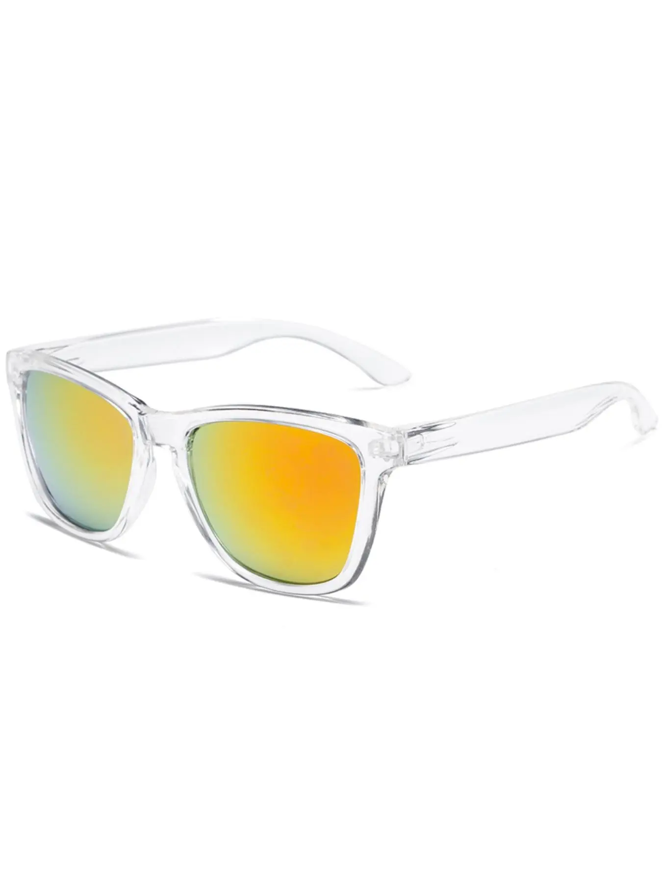 Unisex Vintage Square Frame Sunglasses, 2024 New Style Trendy Casual Sun Protection Sunglasses for Everyday Use, Fashion Cool Accessories for Outdoor Activities