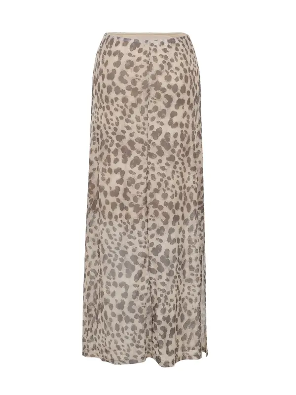Women's Leopard Print High Waist Bodycon Skirt, Fashion Fitted Casual Long Skirt for Daily Outdoor Wear, Ladies Bottoms for Summer, Womenswear, Skirts for Women, Casual Fashionable Skirt, Boho Casual Skirt 8