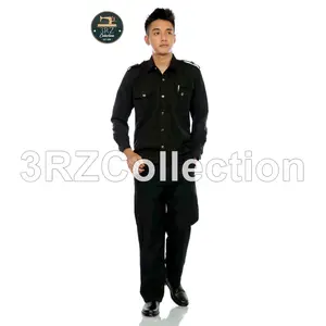 Set Safari Security Pria Lengan Panjang (Atasan + Celana) – Hitam/Navy/Cokelat Set Safari Security Pria Lengan Panjang (Atasan + Celana) – Hitam/Navy/Cokelat