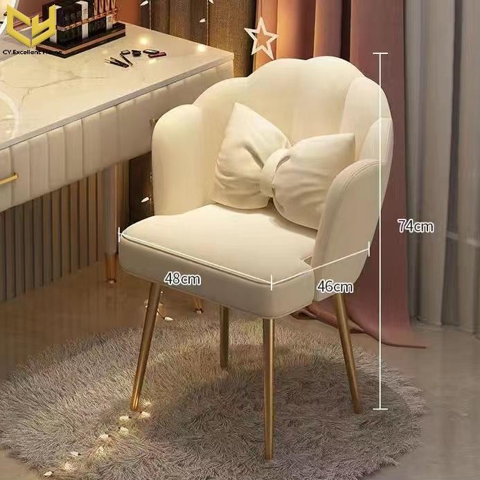 【CY】computer Chair Modern Crystal dining Chair iron Leg nordic - TikTok ...