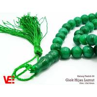 Gambar VeE Kalung Tasbih Terapi Kesehatan Batu Giok Hijau Lumut - Tasbih 99 dari Vee Jewelry Store Kota Bekasi 3 Tokopedia