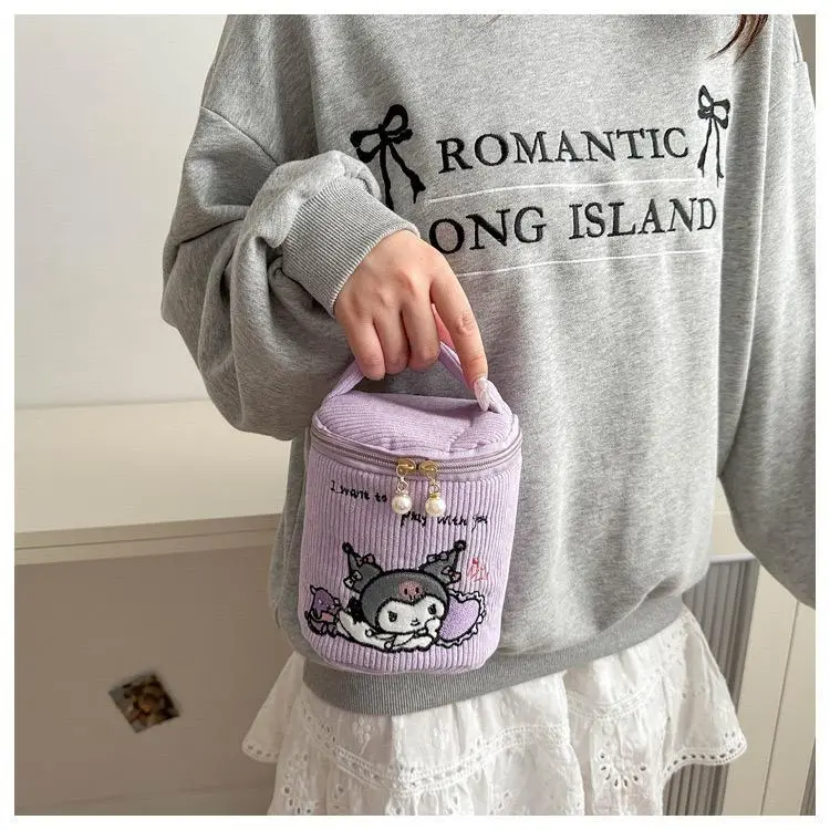 (NEW) TAS KOSMETIK LUCU/TAS EMBER/TAS SERBA GUNA/TAS PENYIMPANAN KARAKTER KUROMI,CINAMOROLL,MELODY 2