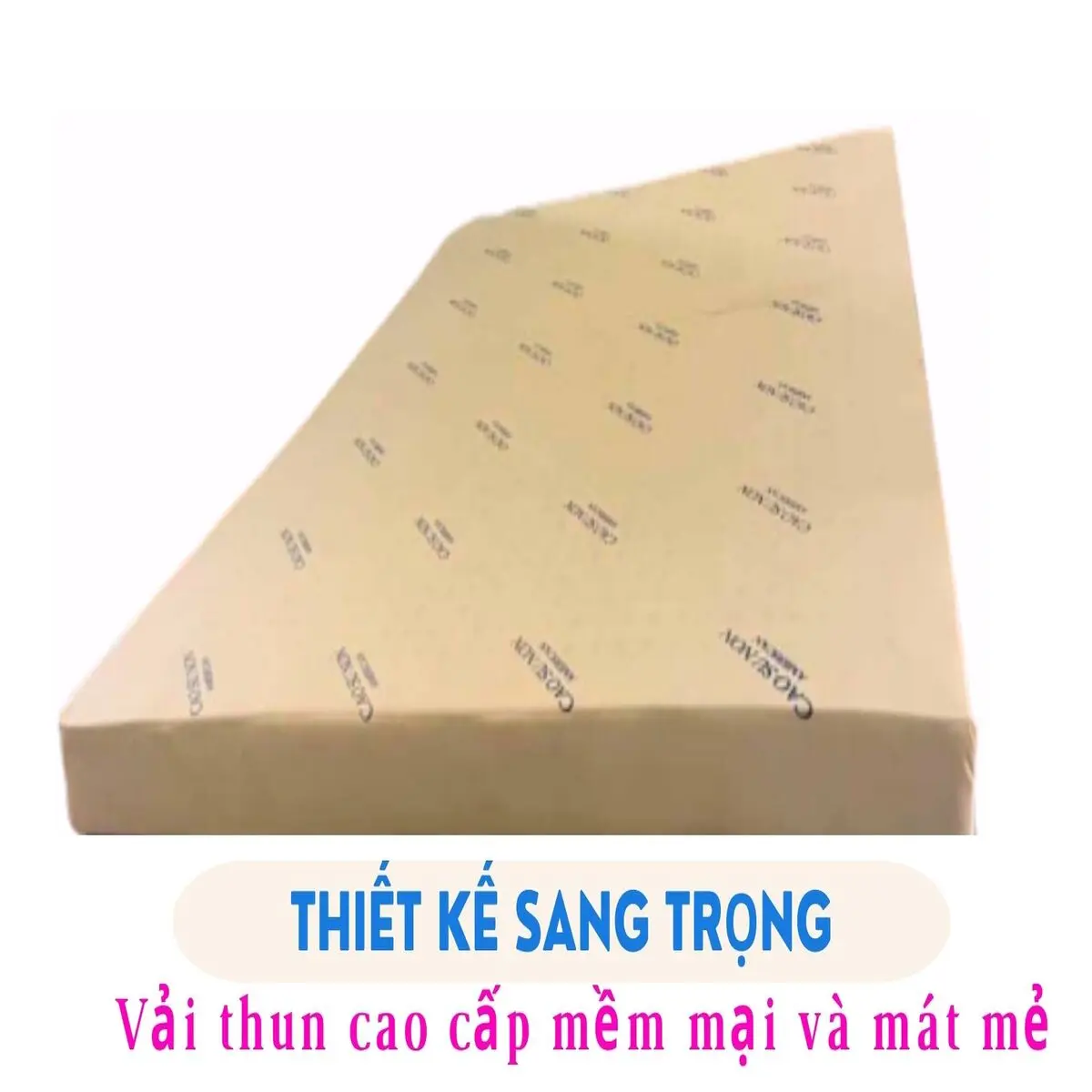 Nệm *1M4 x 2M x 10CM 2 GÔI TẶNG .cao su American nệm êm ái -  giá tại nhà máy