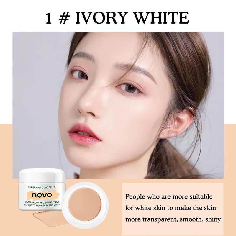 Product Introduction of NOVO Concealer Palette Flawless Concealer Long-lasting Control Acne Tattoo Cover Oil Dark B9I8 34
