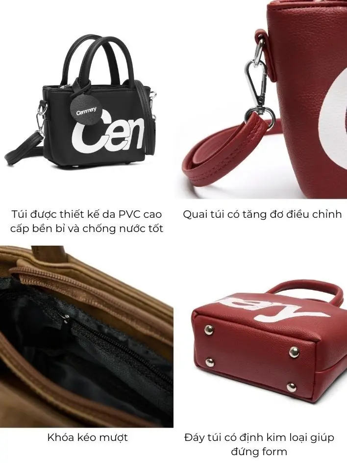 Túi Đeo Chéo Mono Cemmery Local Brand Size Mini Đựng Vừa Điện Thoại Da PVC 8 Màu | BigBuy360 - bigbuy360.vn Túi Đeo Chéo Mono Cemmery Local Brand Size Mini Đựng Vừa Điện Thoại Da PVC 8 Màu | BigBuy360 - bigbuy360.vn